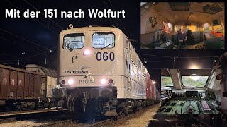 Ein Tag im Leben eines Lokführers 1  Nachtschicht mit der Baureihe 151 an den Bodensee [upl. by Larisa627]