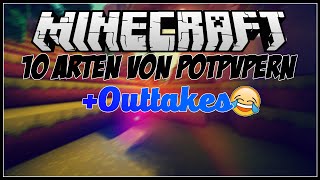 10 Arten von PotPvPern mit Outtakes  Muxcraft amp Mineshock [upl. by Trey]