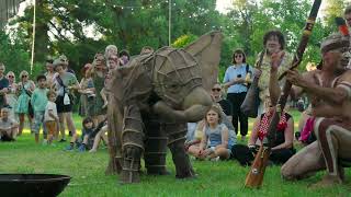 Handspring Puppet Company  WOMADelaide 2024 [upl. by Nibla792]