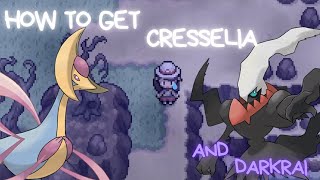 Pokémon Infinite Fusion  How to get Cresselia and Darkrai [upl. by Amer]