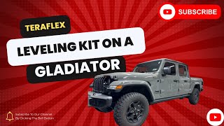 Teraflex Leveling Kit Install on a Jeep Gladiator [upl. by Barbarese]