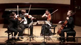 Béla Bartók  String Quartet No 6 I Mesto  Vivace  Castalian String Quartet [upl. by Jaella493]