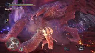 【MHW】 盾斧 炎妃龍 3分16秒 [upl. by Nassi]