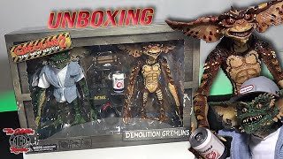 Neca Gremlins 2 New Batch Demolition Gremlins Action Figure 2 Pack [upl. by Aicilyhp]