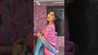 Pragati Verma Transition 💖 Gulaabi Sadi 💃 [upl. by Gnil121]