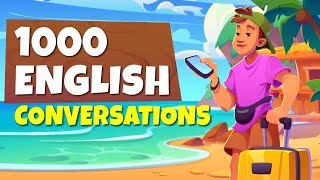 1000 Daily English Conversations To Learn English  Speak Like A Native [upl. by Lalat]