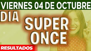 Resultado del SUPER ONCE Sorteo 1 Sorteo 2 y Sorteo 3 del Viernes 4 de Octubre del 2024 [upl. by Ettesoj]