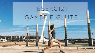 Esercizi Gambe e Glutei 10 minuti intensi [upl. by Zwart500]