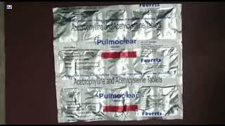 Pulmoclear Tablet  Acebrophylline and Acetylcysteine Tablets uses  Pulmoclear Tablet uses Benefits [upl. by Aileve]