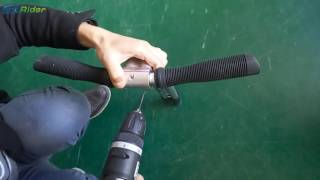 EcoRider Install Handle for Segway Style Scooter [upl. by Atiekahs444]