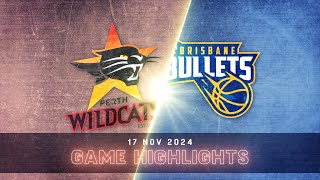 NBL Mini Brisbane Bullets vs Perth Wildcats  Extended Highlights [upl. by Gene]