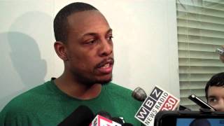 Paul Pierce doesnt see Brittney Griner making NBA [upl. by Einnahpets]