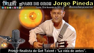 🥇 Jorge Pineda🎤 finalista de Got Talent España 🔊 La vida de antes del grupo musical Funambulista [upl. by Sillyrama]