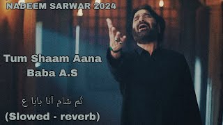 Tum Shaam Aana Baba  Nadeem Sarwar  Slowed  reverb  2024 [upl. by Mason]