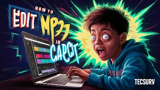 How to edit MP3 in Capcut [upl. by Mcilroy388]