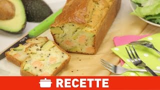 Cake salé au saumon sésame et avocat avec Maïzena® [upl. by Llenyar476]