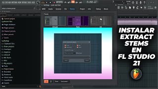 INSTALAR EXTRACT STEMS EN FL STUDIO 21 PARA SACAR ACAPELLAS DRUMS INSTRUMENTAL [upl. by Undine934]