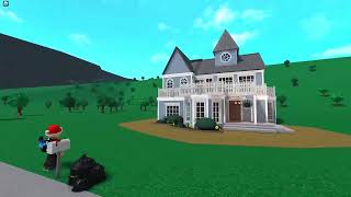 Victorian house Bloxburg speedbuild [upl. by Corrina]