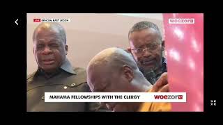 Prophet Owusu Bempah Rev Sam Korankye Ankrah and other clergy members offer prayers for Mahama [upl. by Celestine]