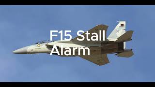 F15 Stall Warning [upl. by Easter841]