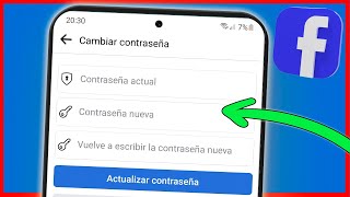 Cómo CAMBIAR LA CONTRASEÑA DE FACEBOOK 2024 [upl. by Palmira]