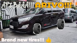 ARIVO TIRES For TOYOTA INNOVA  JOV YEPES [upl. by Magdalena]