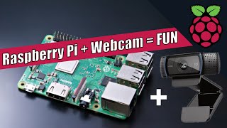 Raspberry Pi  Webcam  FUN [upl. by Venita]