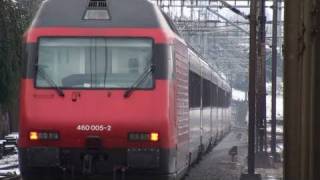 HDBahnverkehr am Heitersbergtunnel Nord mit Gratiseinlage Roter Pfeil [upl. by Dobson]