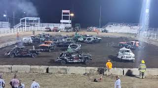 6824 coffeeville Kansas demolition derby teams [upl. by Nattie]