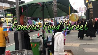 Wilmslow Road Food Street in ManchesterFamous Food StreetTasty FoodMuch More in Video [upl. by Rebmit505]