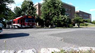 Rutgers New Flyer D60LF 2026 on the Weekend 1 turning onto Dudley Road on Cook Campus [upl. by Connors]