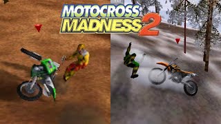 Motocross Madness 2 EPIC CRASHES [upl. by Repsac]