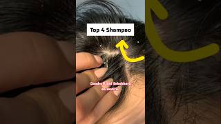 💯Top 4 Anti Dandruff Shampoo ✨shortsshortyoutubeshortsytshortsdandruffdandruffshampoo youtube [upl. by Eifos]