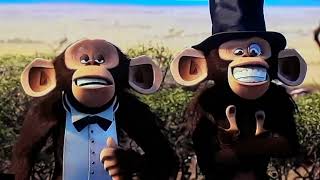 Madagascar Escape 2 Africa Mort Vs Shark Scene  Monkeys Scene [upl. by Roarke]