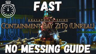 3 Minute Zurvan Unreal Guide Containment Bay Z1T9  Get it down to Earn millions of Gil  FFXIV [upl. by Abehsile]