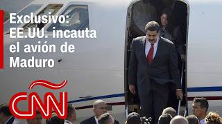 Estados Unidos incauta el avión del presidente de Venezuela Nicolás Maduro en República Dominicana [upl. by Pendergast]