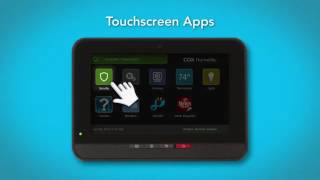 How to use the Cox Homelife Touchscreen Control Panel [upl. by Rozele276]