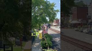 CSX through LaGrange from observation tower [upl. by Mok]