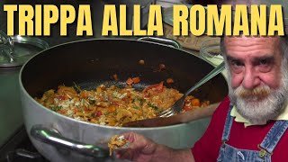 TRIPPA ALLA ROMANA CON MENTUCCIA E PECORINO Le ricette di Giorgione [upl. by Greiner]