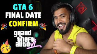 GTA 6 FINAL DATE CONFIRM  TECHNO GAMERZ REACT ON GTA 6 TRAILER  GTA 6 TRAILER TIME IN INDIA  GTA [upl. by Silera]