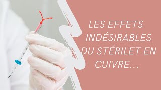 Les effets secondaire du stérilet en cuivre  Mélanie Frey [upl. by Otreblasiul]