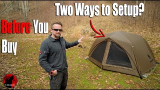 Too Complicated  OneTigris Scaena Backpacking Tent  Dual Form Setup Instructions [upl. by Alitta]