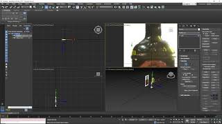 3D Max Modeling a bottle using Spline  Lathe [upl. by Teilo]