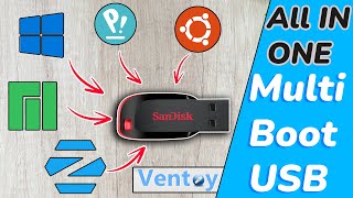 VENTOY Tutorial  How To Create VENTOY Bootable USB  Multi Boot USB Drive [upl. by Eillit849]