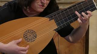 S L Weiss  London Suite IV  Evangelina Mascardi baroque lute [upl. by Akihsay704]