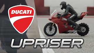 Upriser  A Revolution in RC Technology  Upriser Ducati Panigale V4 S RC Stunt Bike [upl. by Rumney]