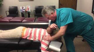 Houston Chiropractor Dr Johnson Treats Severe Neck Pain Upper Back Pain amp Muscle Spasms [upl. by Auhsej306]