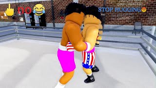 I PLAYED HIM SO BAD😂😂Prizefighter Roblox [upl. by Moyers]