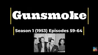 Radio Gunsmoke Season 1 1952 Episodes 5964 [upl. by Letitia]