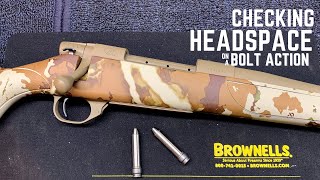 How to Check Headspace on a Bolt Action [upl. by Ttenyl756]